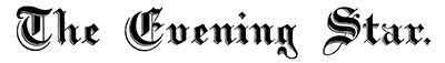 Evening Star masthead