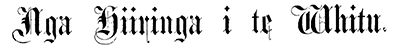 Hiiringa i te Whitu masthead