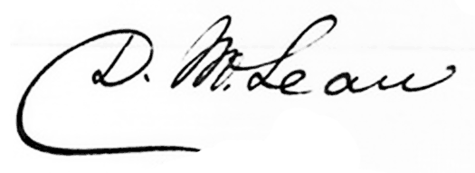 The Papers of Sir Donald McLean masthead