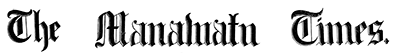 Manawatu Times masthead