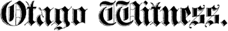 Otago Witness masthead