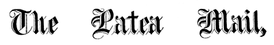 Patea Mail masthead