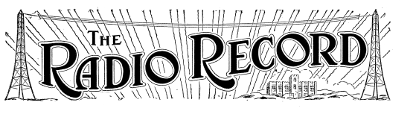 Radio Record masthead