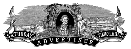 Saturday Advertiser masthead