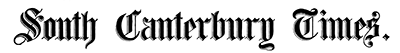 South Canterbury Times masthead