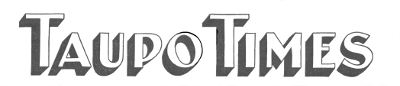 Taupo Times masthead