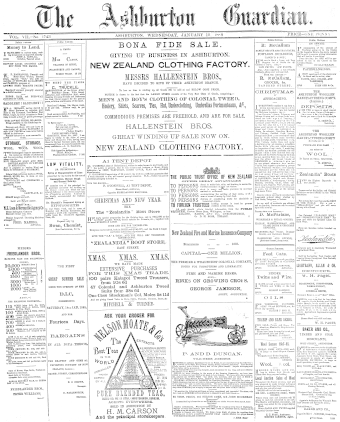 Issue page