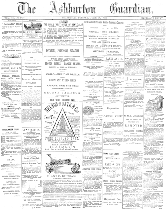 Issue page