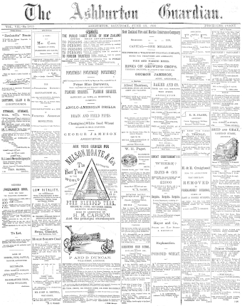 Issue page
