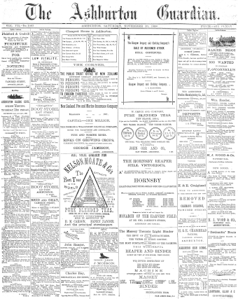 Issue page