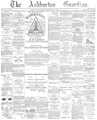 Issue page