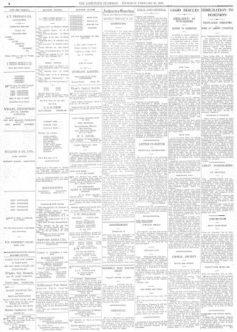 Issue page