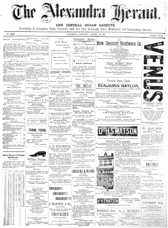 Issue page