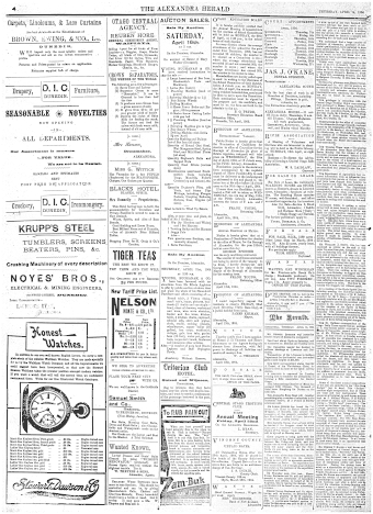 Issue page