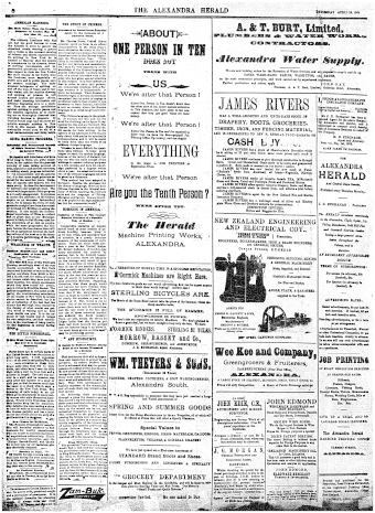 Issue page