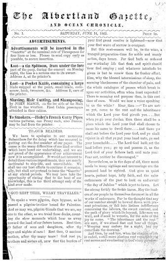 Issue page