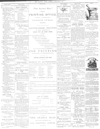 Issue page