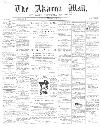 Issue page