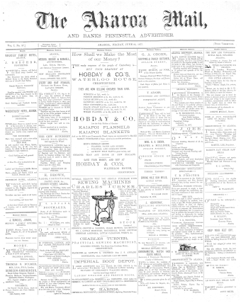 Issue page