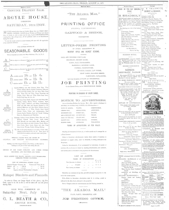 Issue page