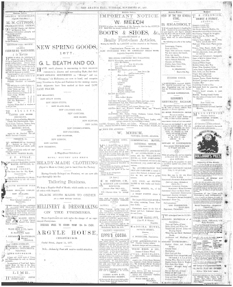 Issue page