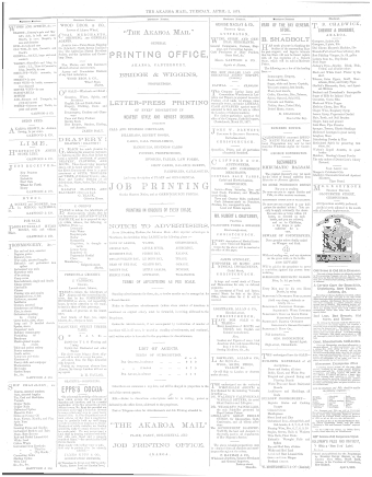 Issue page