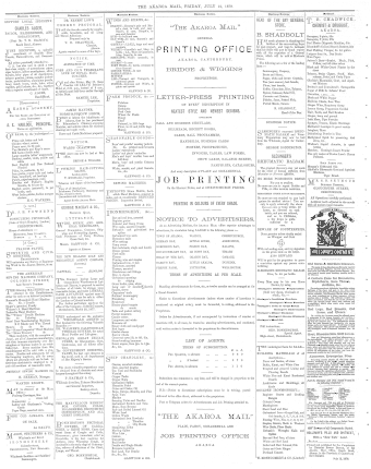 Issue page