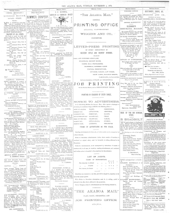Issue page