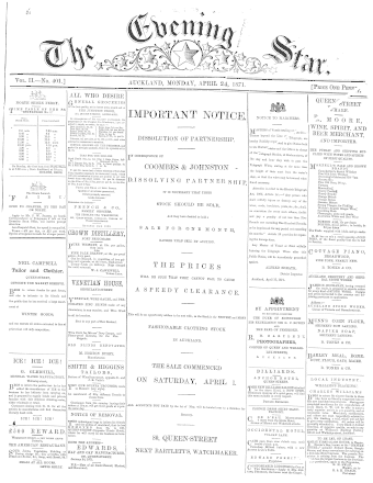 Issue page