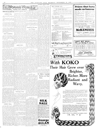 Issue page