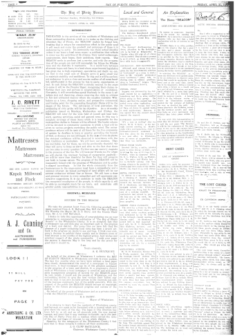 Issue page