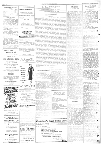 Issue page