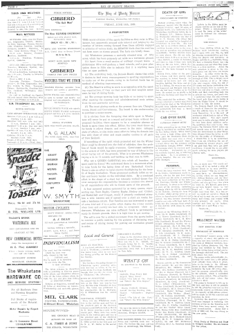 Issue page