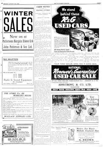 Issue page