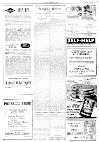 Issue page