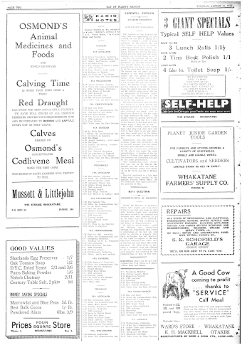 Issue page