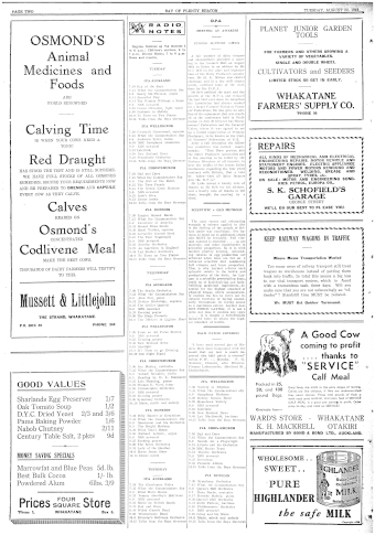 Issue page