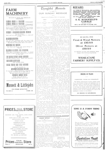 Issue page