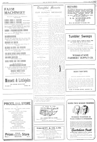 Issue page