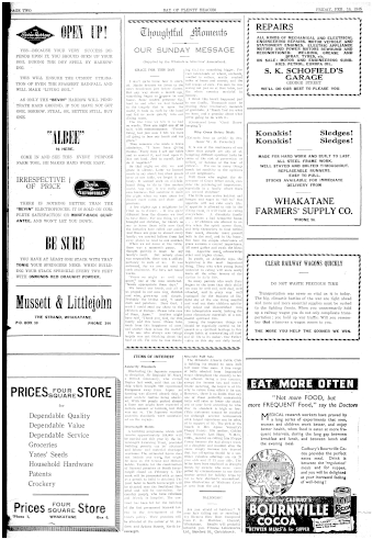 Issue page