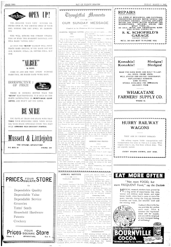 Issue page