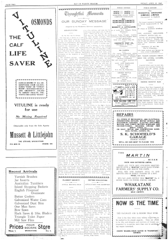 Issue page
