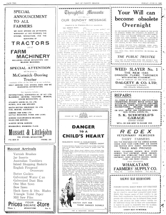 Issue page