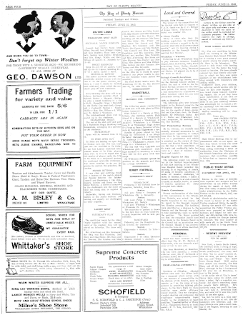 Issue page