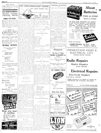 Issue page