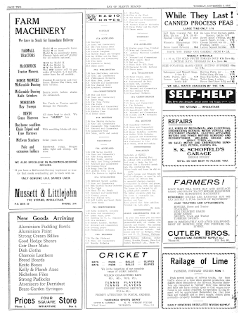 Issue page