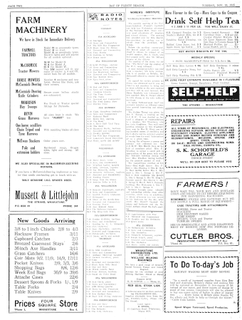 Issue page