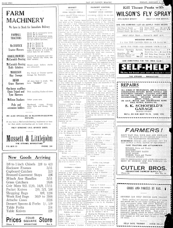 Issue page