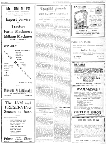 Issue page