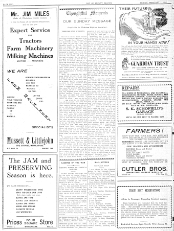 Issue page